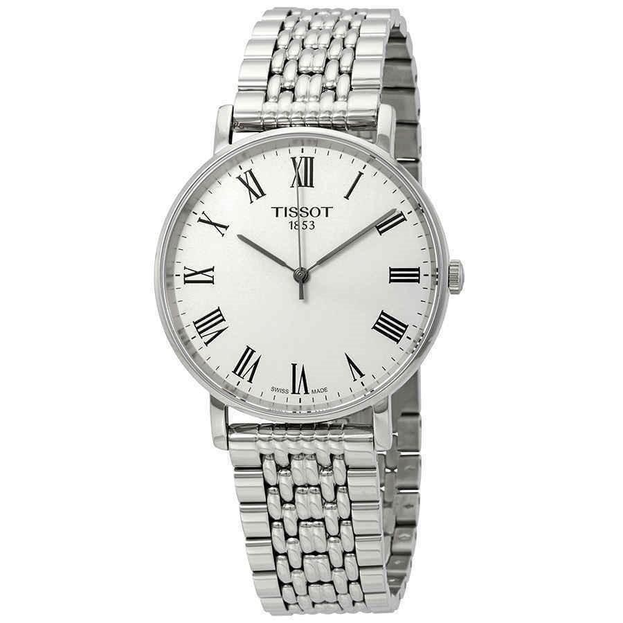 Tissot Men&#39;s T1094101103300 Everytime Stainless Steel Watch