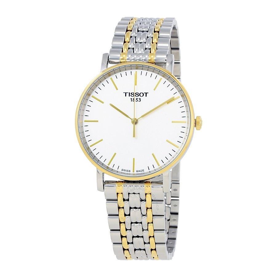 Tissot Men&#39;s T1094102203100 T-Classic Everytime Two-Tone Stainless Steel Watch