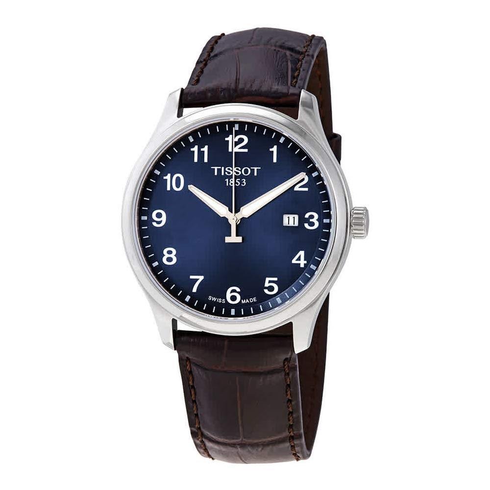 Tissot Men&#39;s T1164101604700 XL Classic Brown Leather Watch