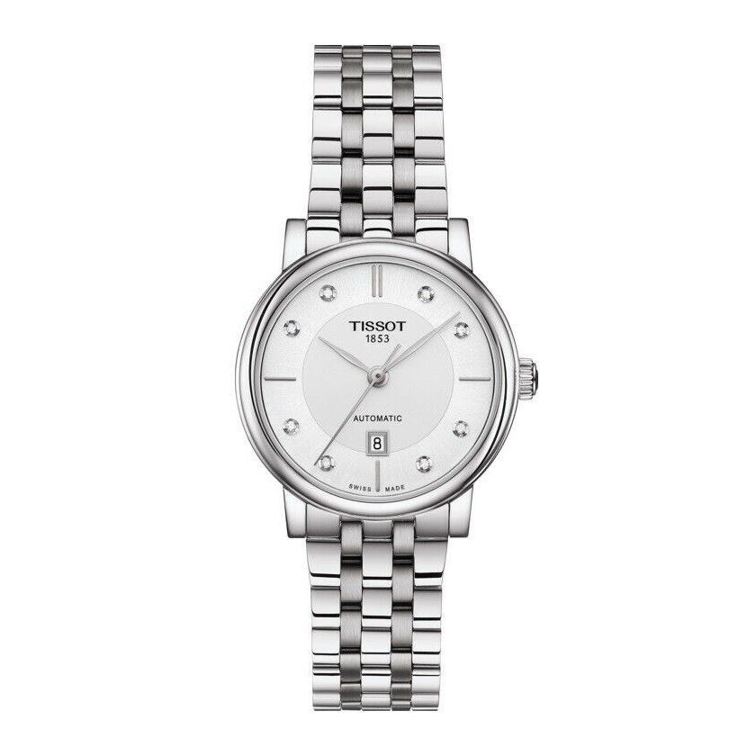 Tissot Women's T1222071103600 Carson Black Silicone Watch