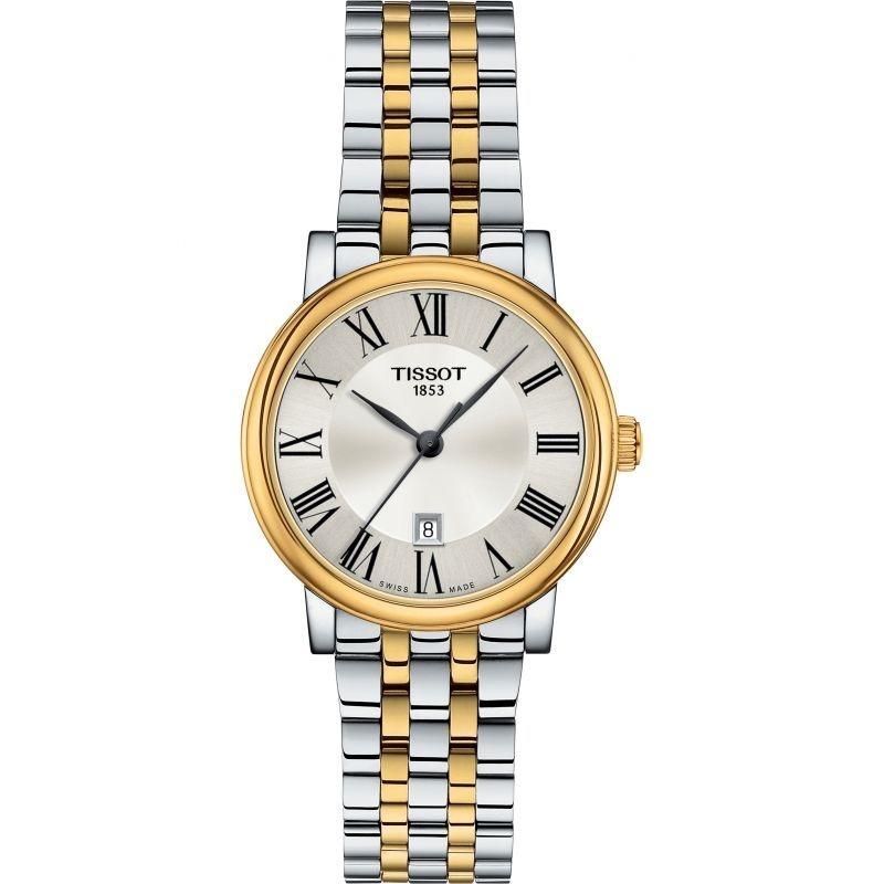 Tissot Women&#39;s T1222102203300 T-Classic Two-Tone Stainless Steel Watch