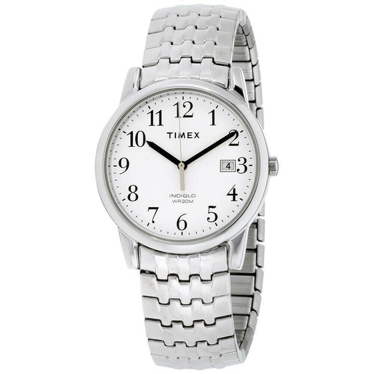 Timex Men's T2P294 Easy Reader Stainless Steel Watch
