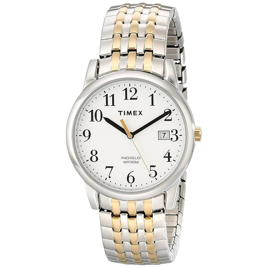 Timex Men's T2P295 Easy Reader Two-Tone Stainless Steel Watch