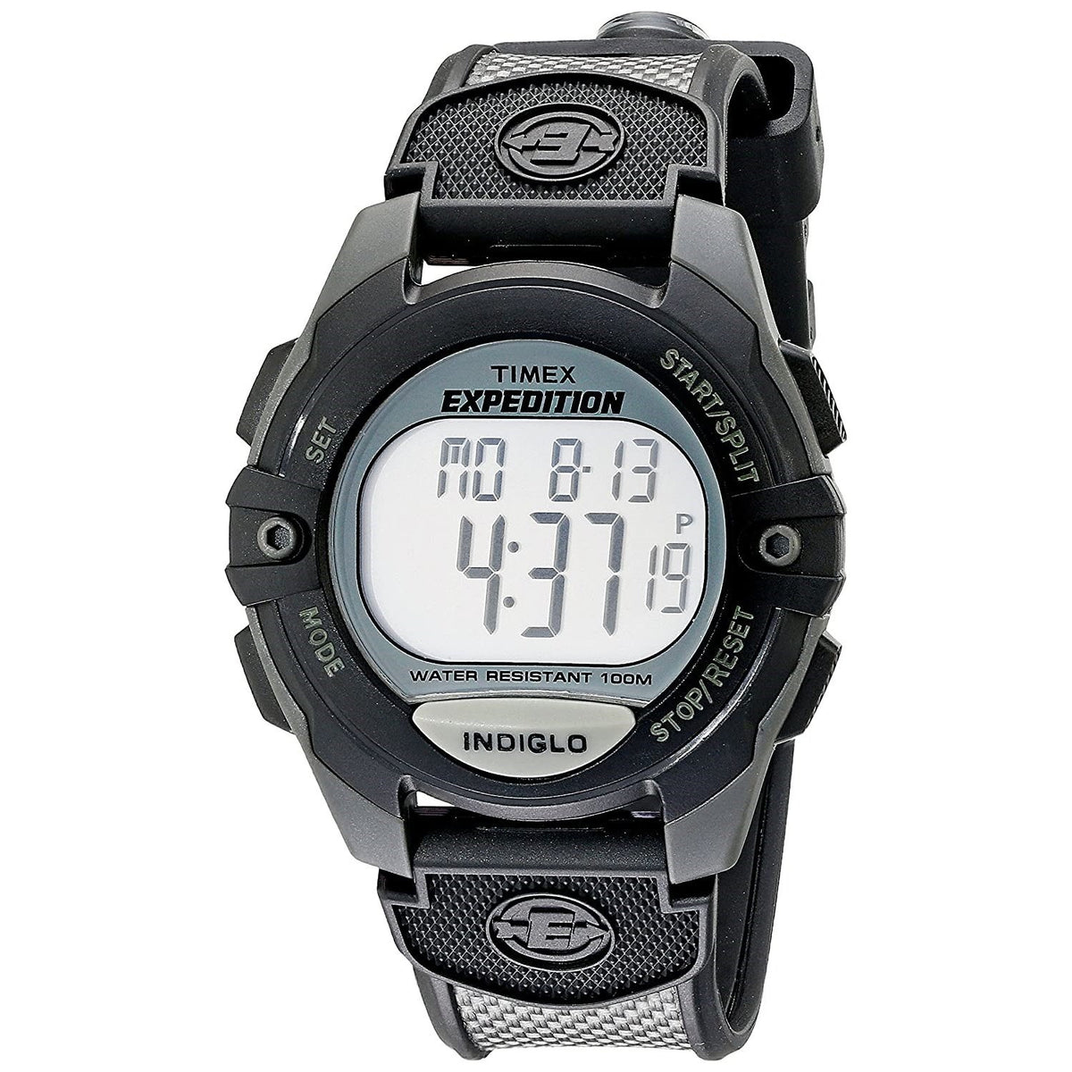 Timex Men&#39;s T40941 Expedition Black Silicone Watch