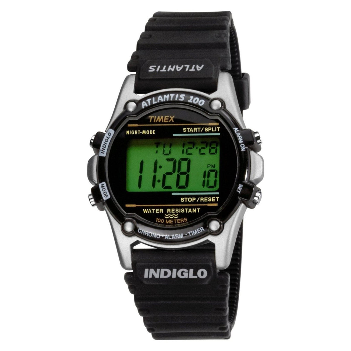 Timex Men's T77511 Atlantis Black Rubber Watch