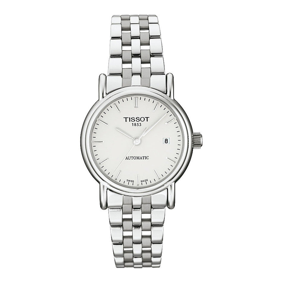 Tissot Women&#39;s T95118331 Carson Automatic Stainless Steel Watch