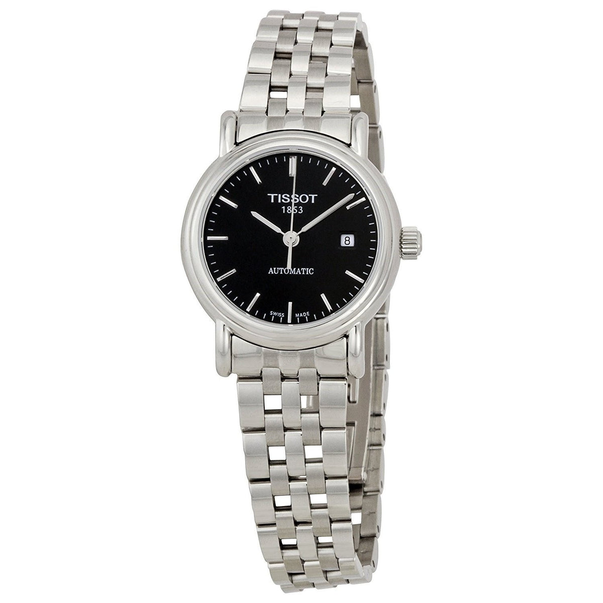 Tissot Women&#39;s T95118351 Carson Automatic Stainless Steel Watch