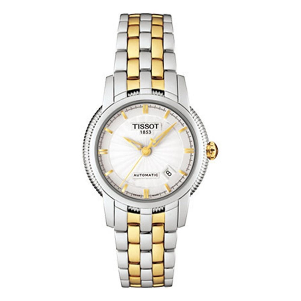 Tissot Women&#39;s T97218331 Balade III Automatic Two-Tone Stainless Steel Watch