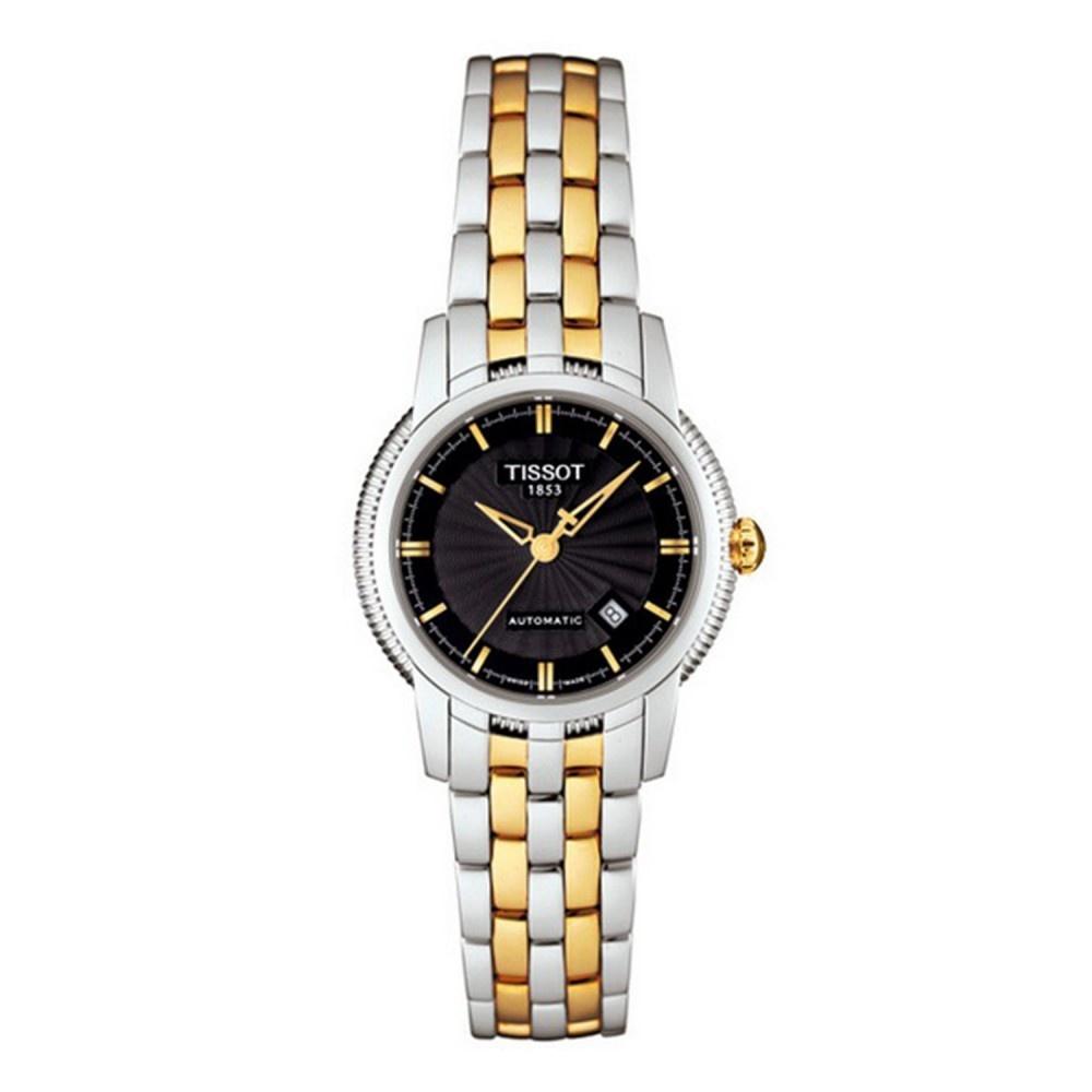 Tissot Women&#39;s T97218351 Balade III Automatic Two-Tone Stainless Steel Watch