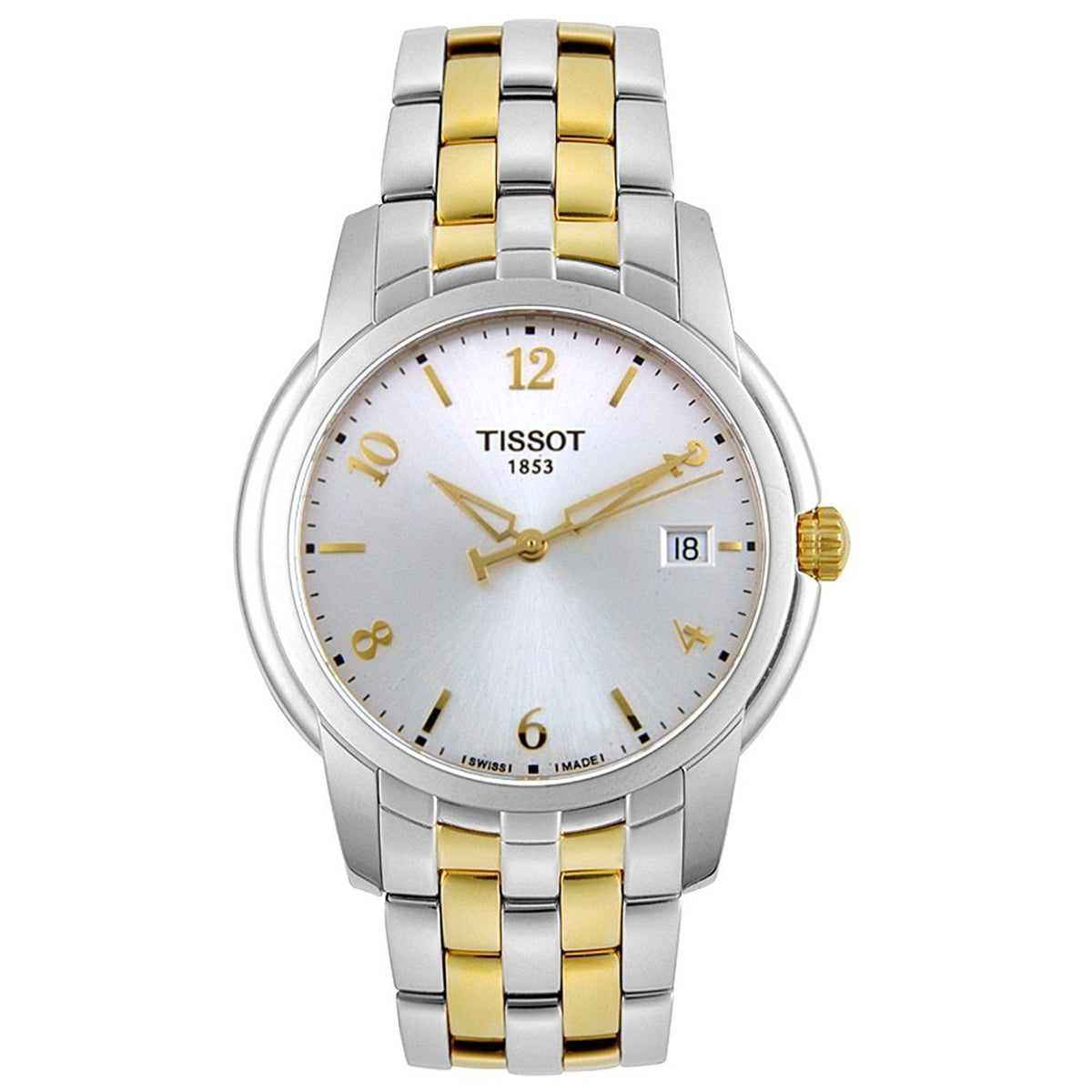 Tissot Men&#39;s T97248132 Balade III Two-Tone Stainless Steel Watch