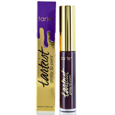 Tarte Tarteist Glossy Lip Paint - Poison Black Plum 0.2 Oz (6 Ml)