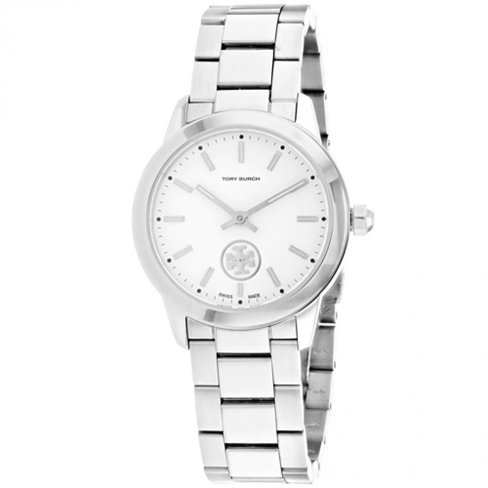 Tory Burch Women&#39;s TB1301 Collins Stainless Steel Watch