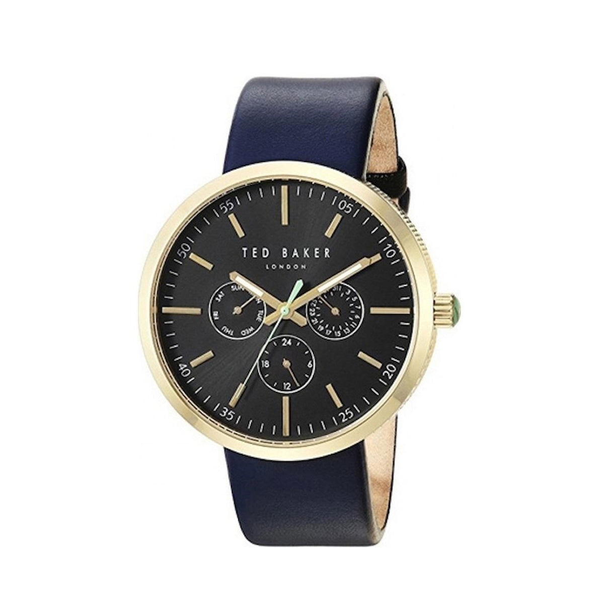 Ted Baker Men&#39;s TE10031501 Jack Blue Leather Watch