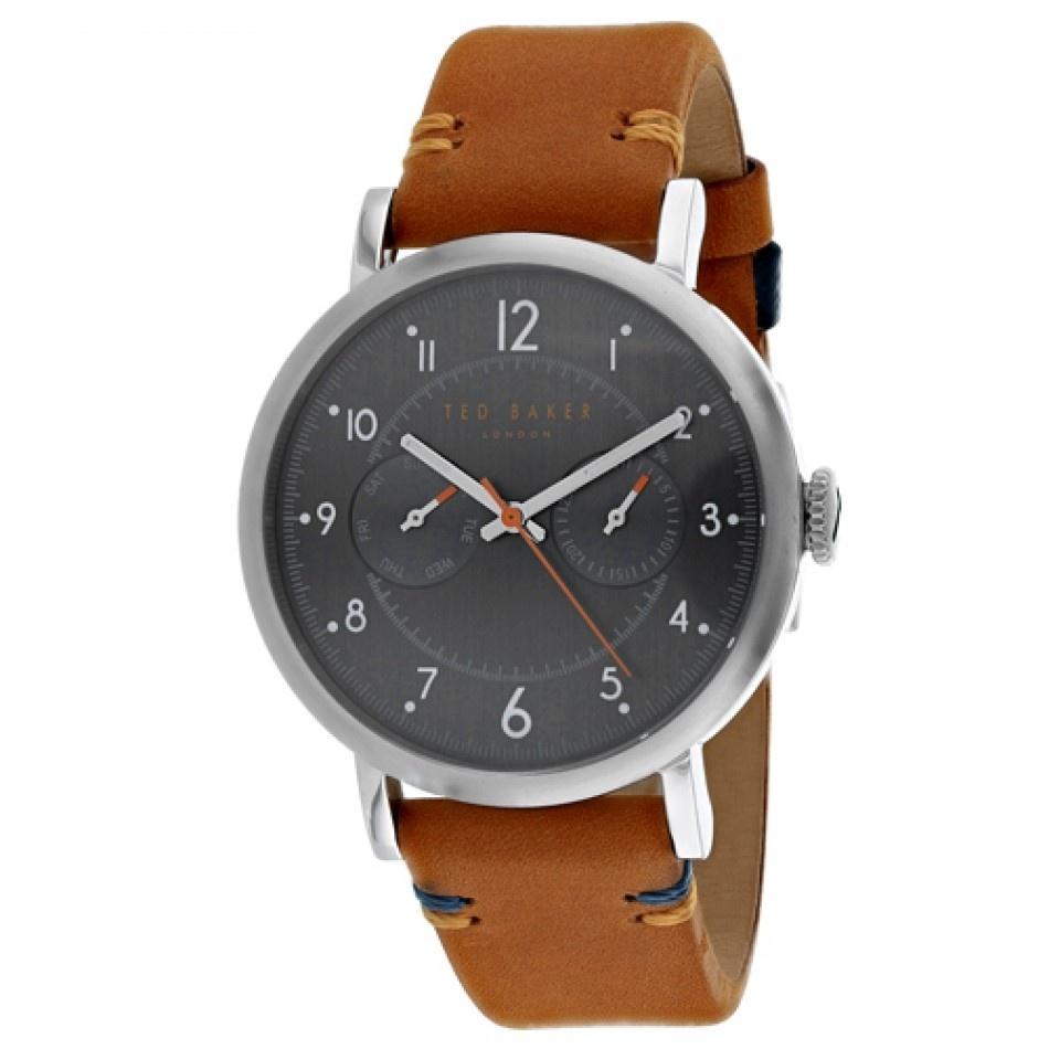 Ted Baker Men&#39;s TE15192001 Aiden Brown Leather Watch