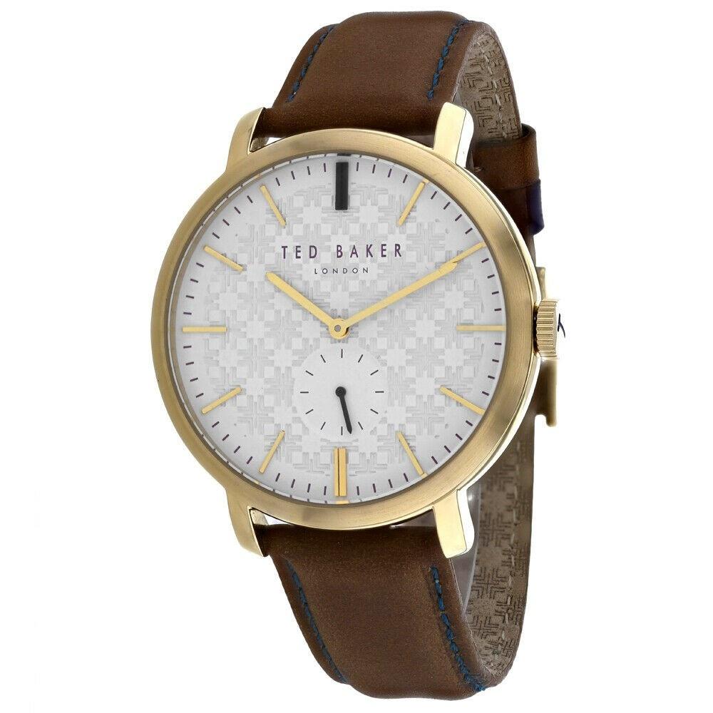 Ted Baker Men&#39;s TE15193006 Trent Brown Leather Watch