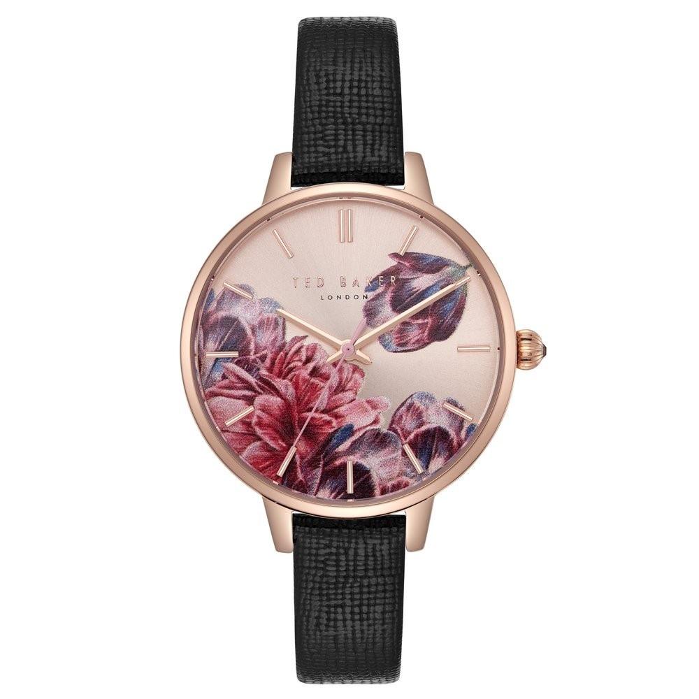 Ted Baker Women's TE50005005 Kate Black Leather Watch