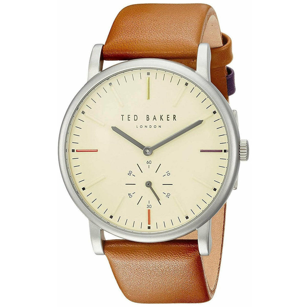 Ted Baker Men&#39;s TE50072002 Nolan Brown Leather Watch