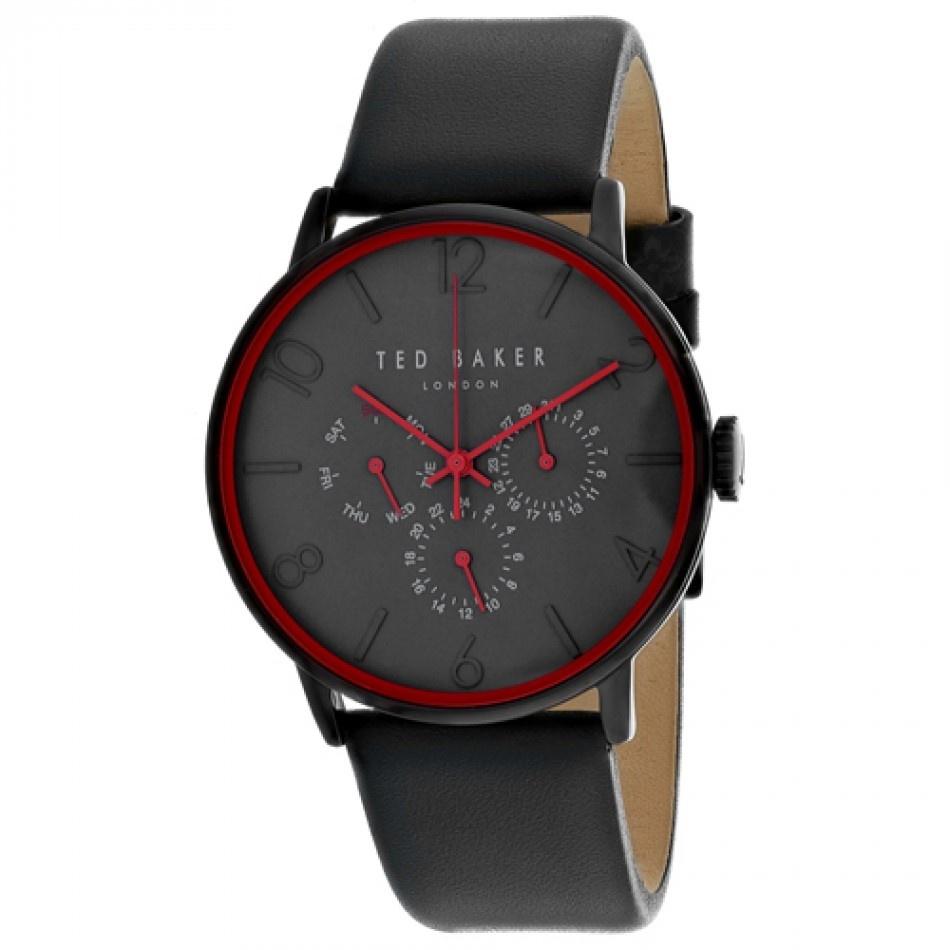 Ted Baker Men&#39;s TE50291005 London Black Leather Watch
