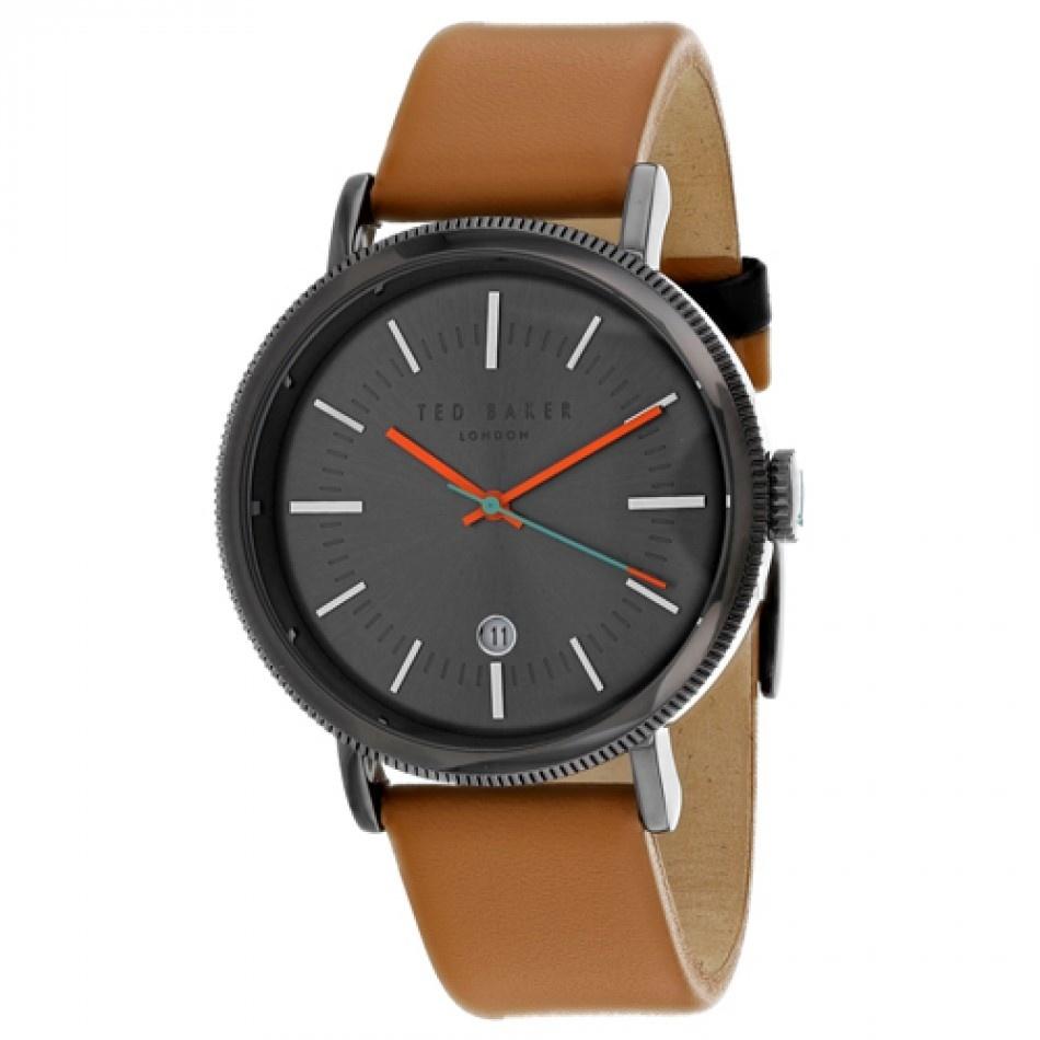Ted Baker Men's TE50496001 London Brown Leather Watch Bezali