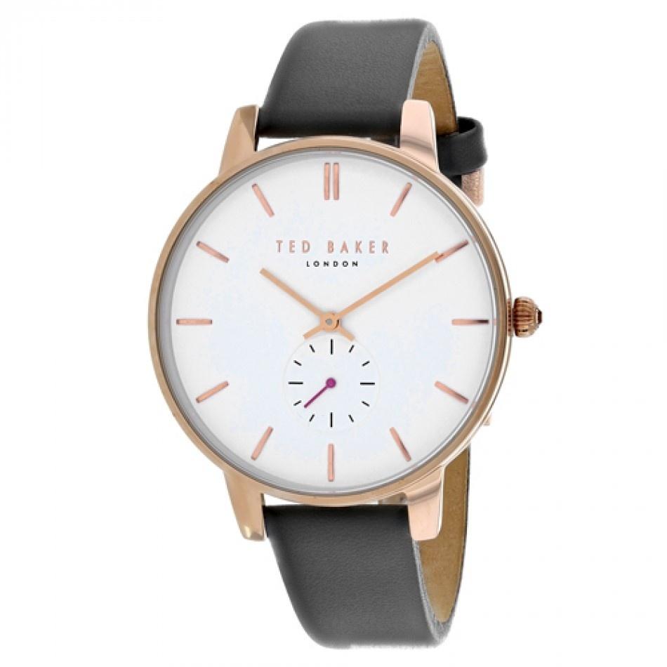 Ted Baker Women's TE50660001 Classic Grey Leather Watch