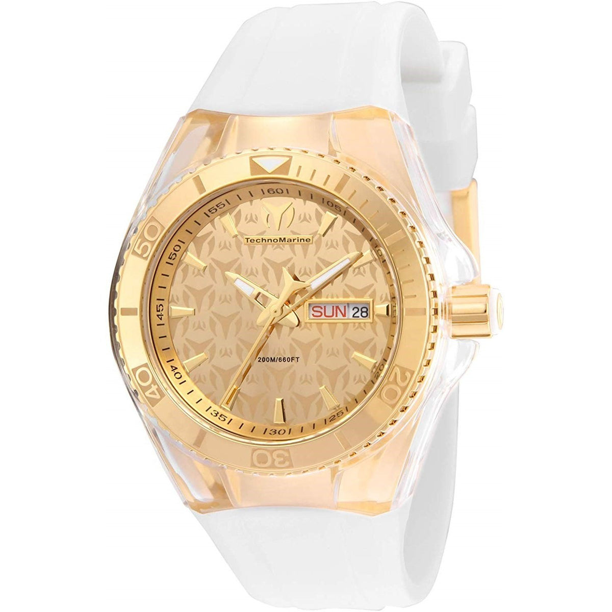 TechnoMarine Unisex TM-115061 Cruise Monogram Chronograph Multi Silicone Watch