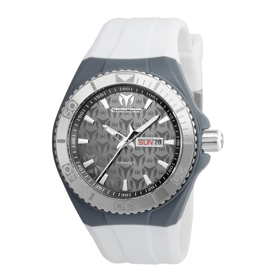 TechnoMarine Men's TM-115062 Grey Silicone Watch