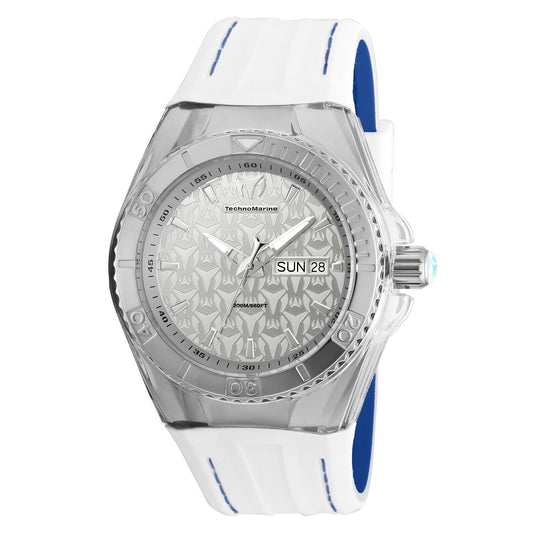 TechnoMarine Men's TM-115151 Cruise White Silicone Watch