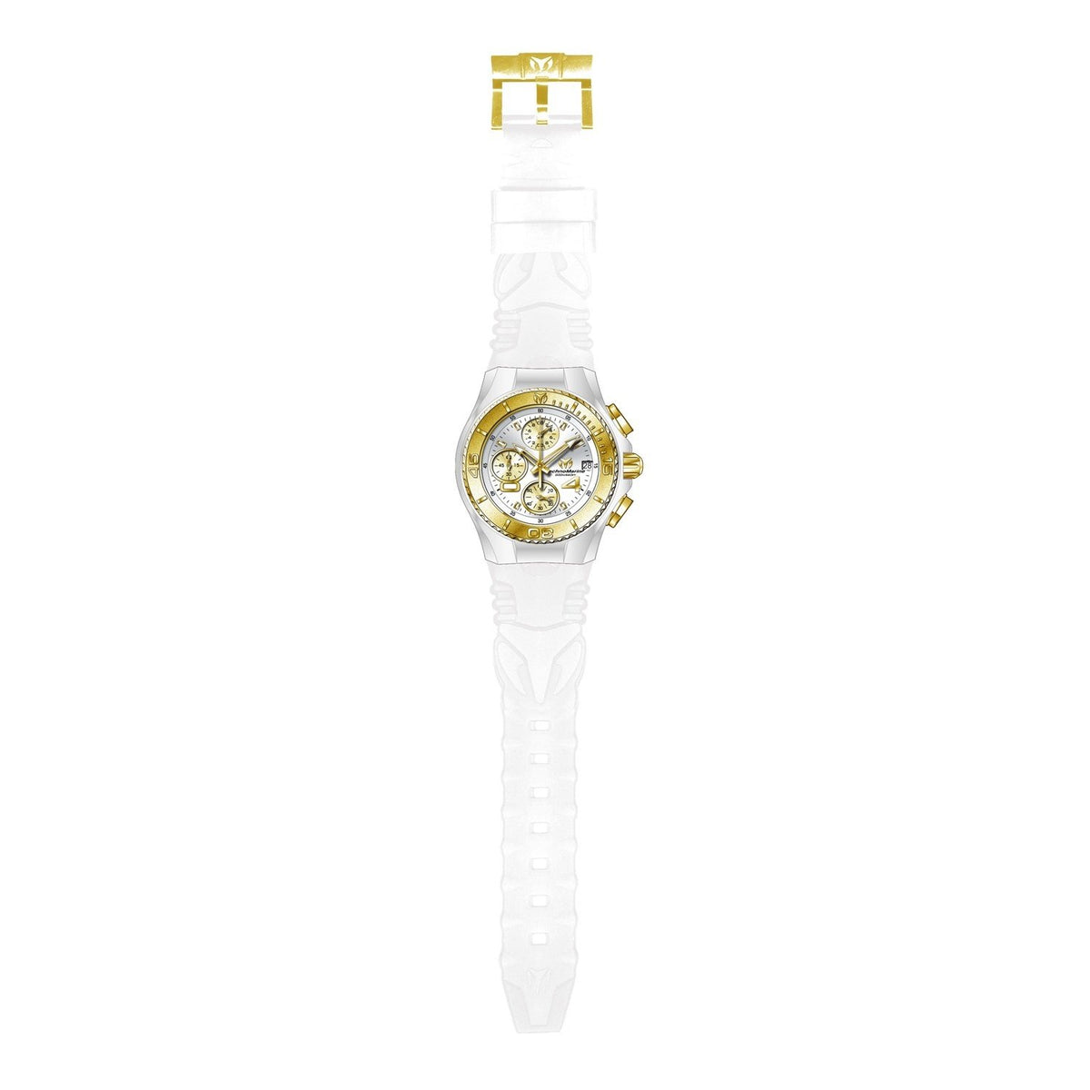 TechnoMarine Men's TM-115361 Cruise Original White Silicone Watch