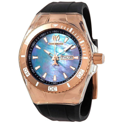 TechnoMarine Men's TM-115376 Cruise Black Silicone Watch