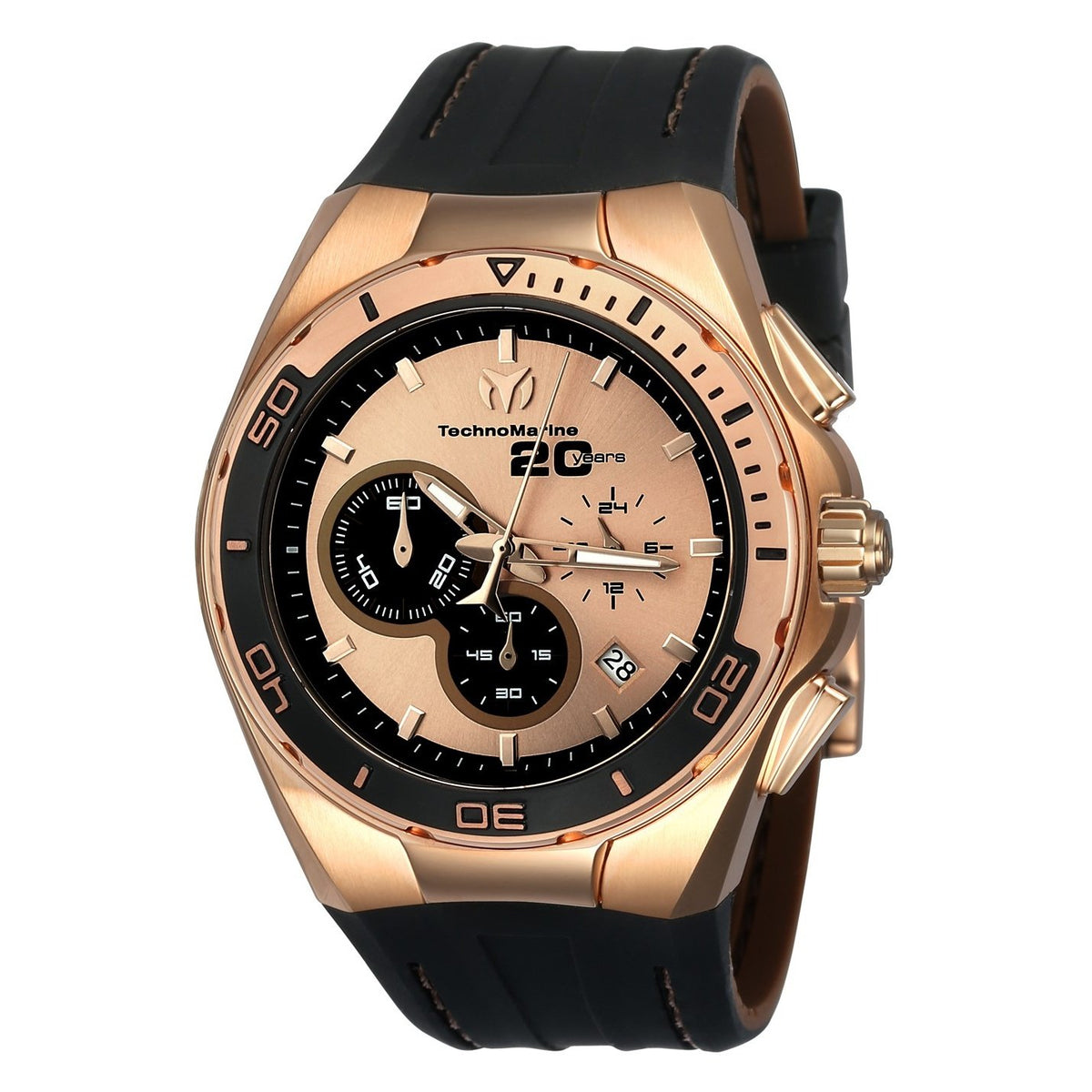 TechnoMarine Men's TM-116001 Cruise Brown Leather Watch