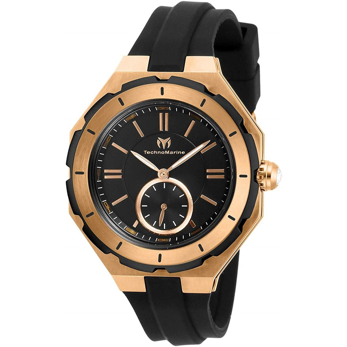 TechnoMarine Men&#39;s TM-118010 Cruise Blue Leather Watch