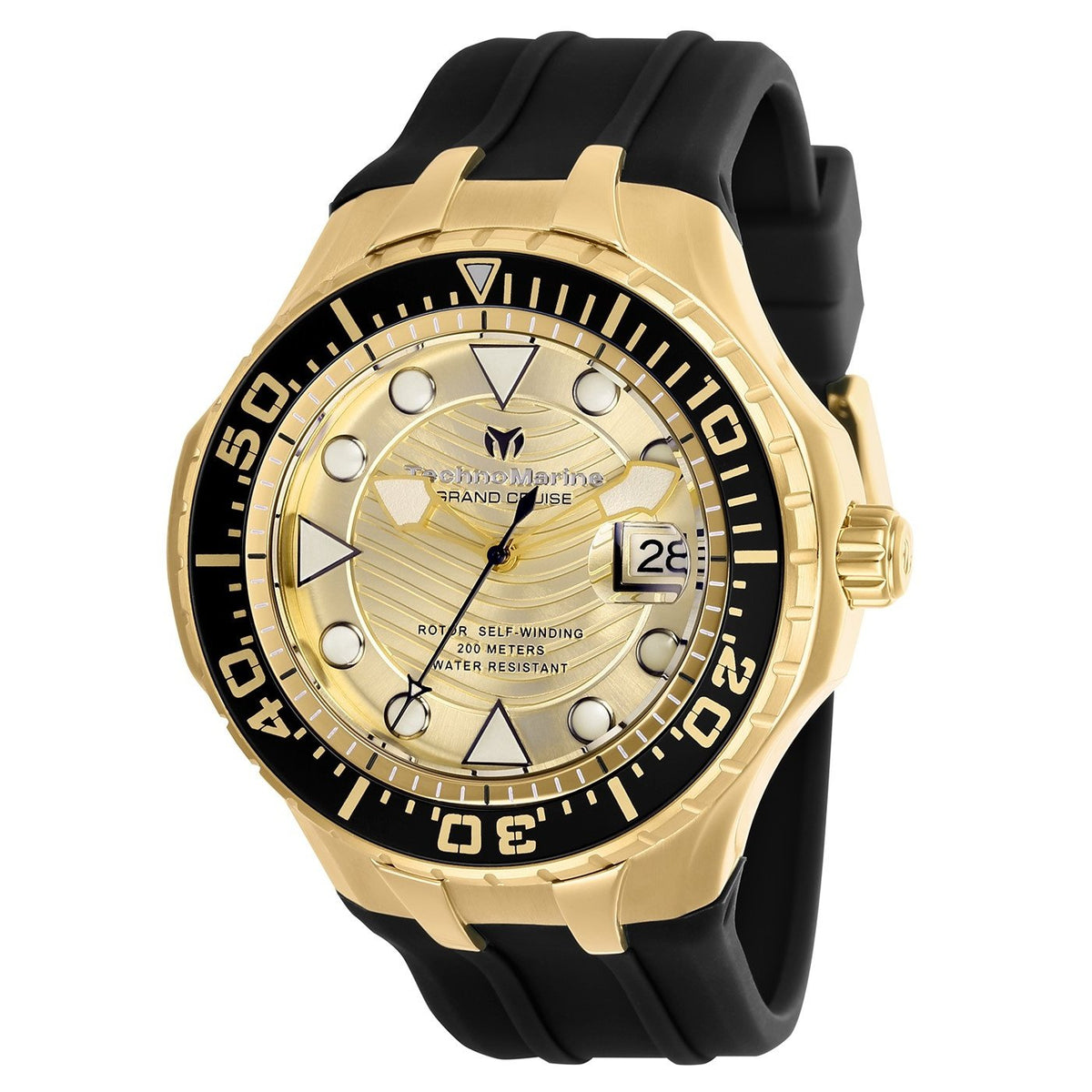 TechnoMarine Men&#39;s TM-118088 Cruise Blue Leather Watch