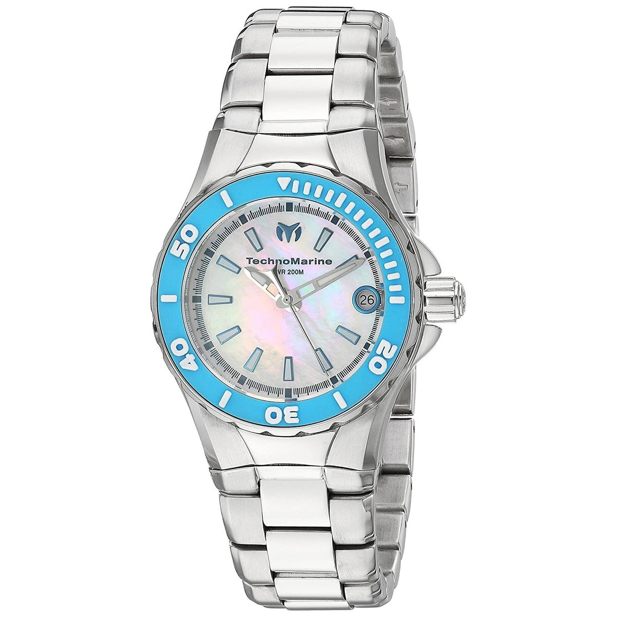TechnoMarine Women&#39;s TM-216007 Casual Stainless Steel Watch