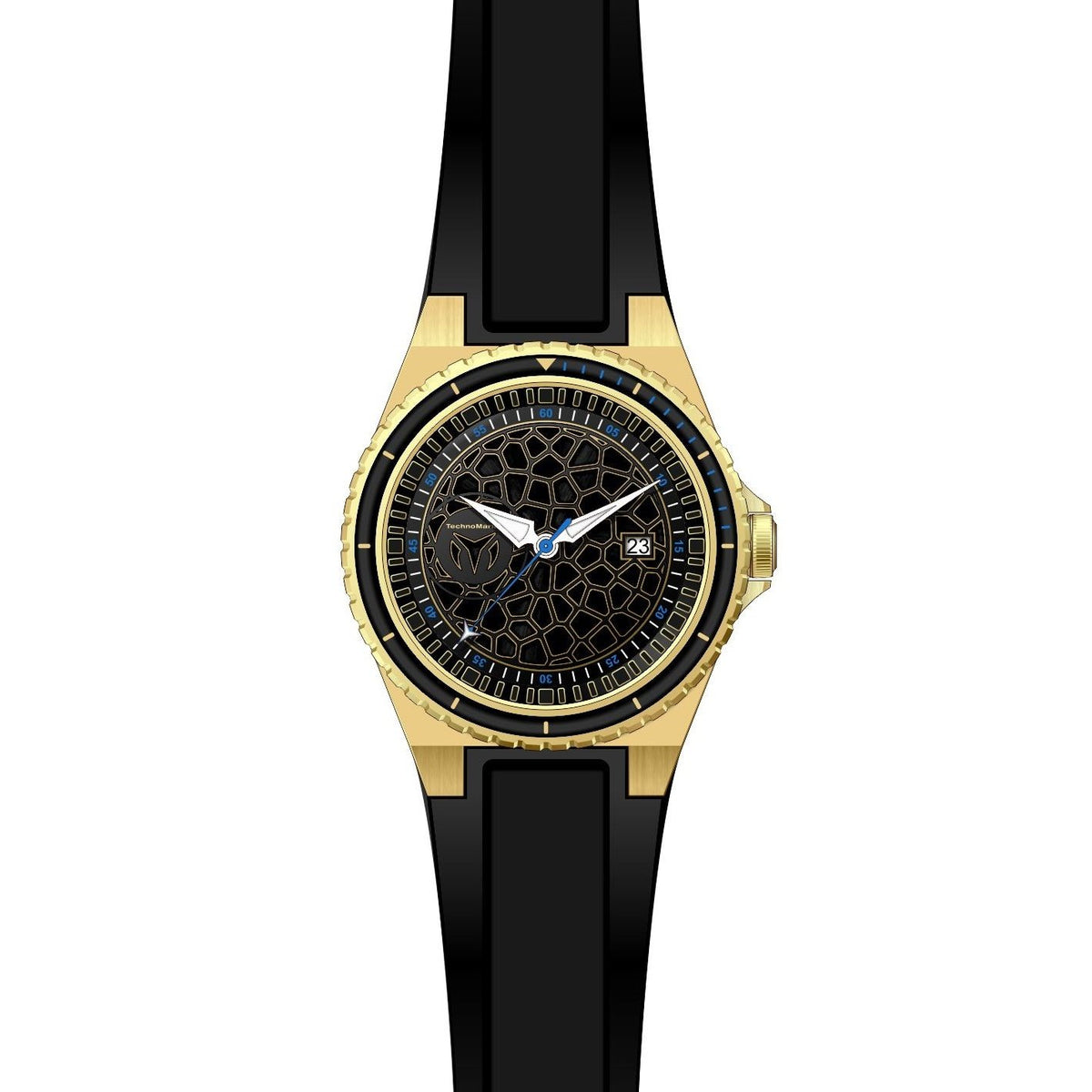 TechnoMarine Men's TM-318057 Easycell Technocel Blue Leather Watch
