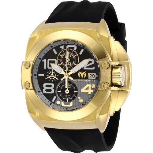 TechnoMarine Men&#39;s TM-518004 Reef Blue Leather Watch