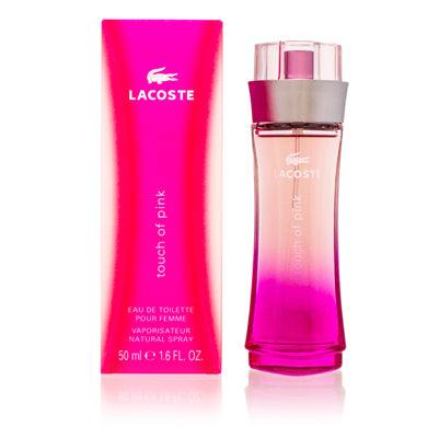 Touch Of Pink Lacoste Edt Spray 1.6 Oz For Women 19133