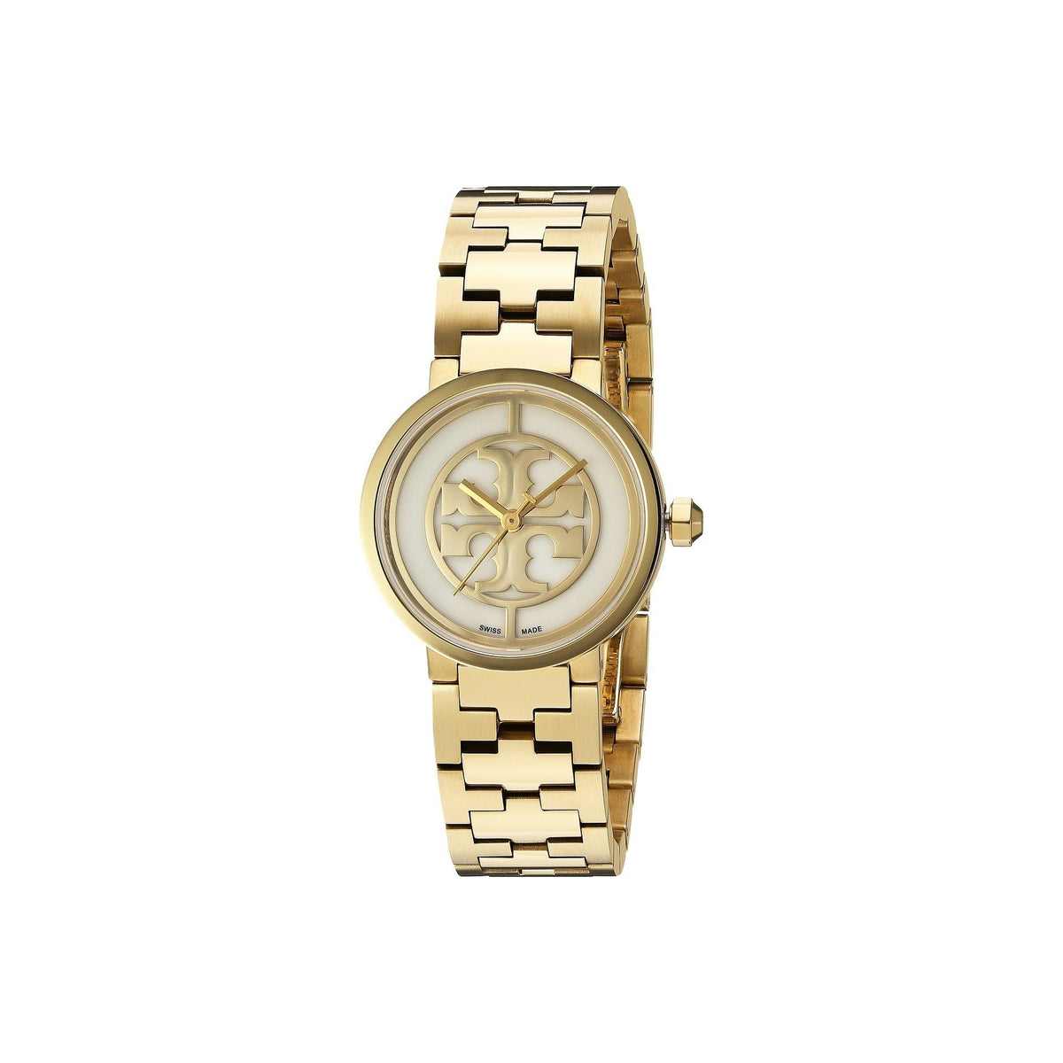 Tory Burch Women&#39;s TRB4011 Reva Gold-Tone Stainless Steel Watch