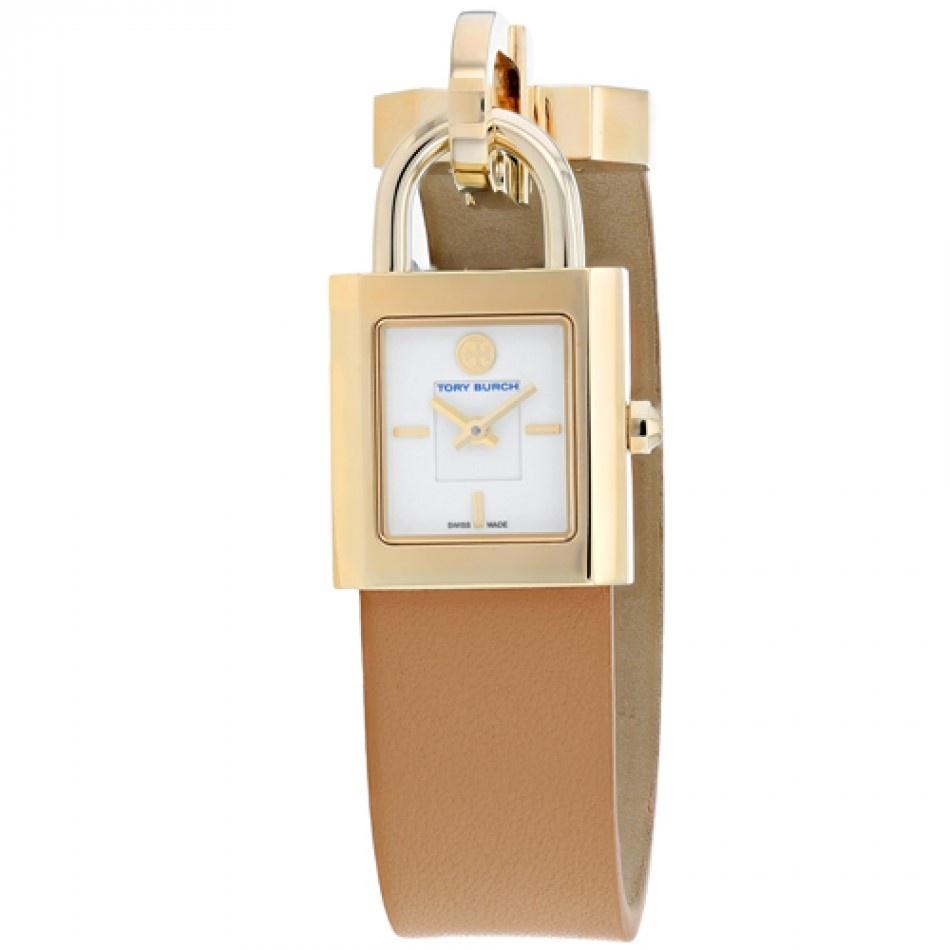 Tory Burch Women's TRB7001 Surrey Brown Leather Watch