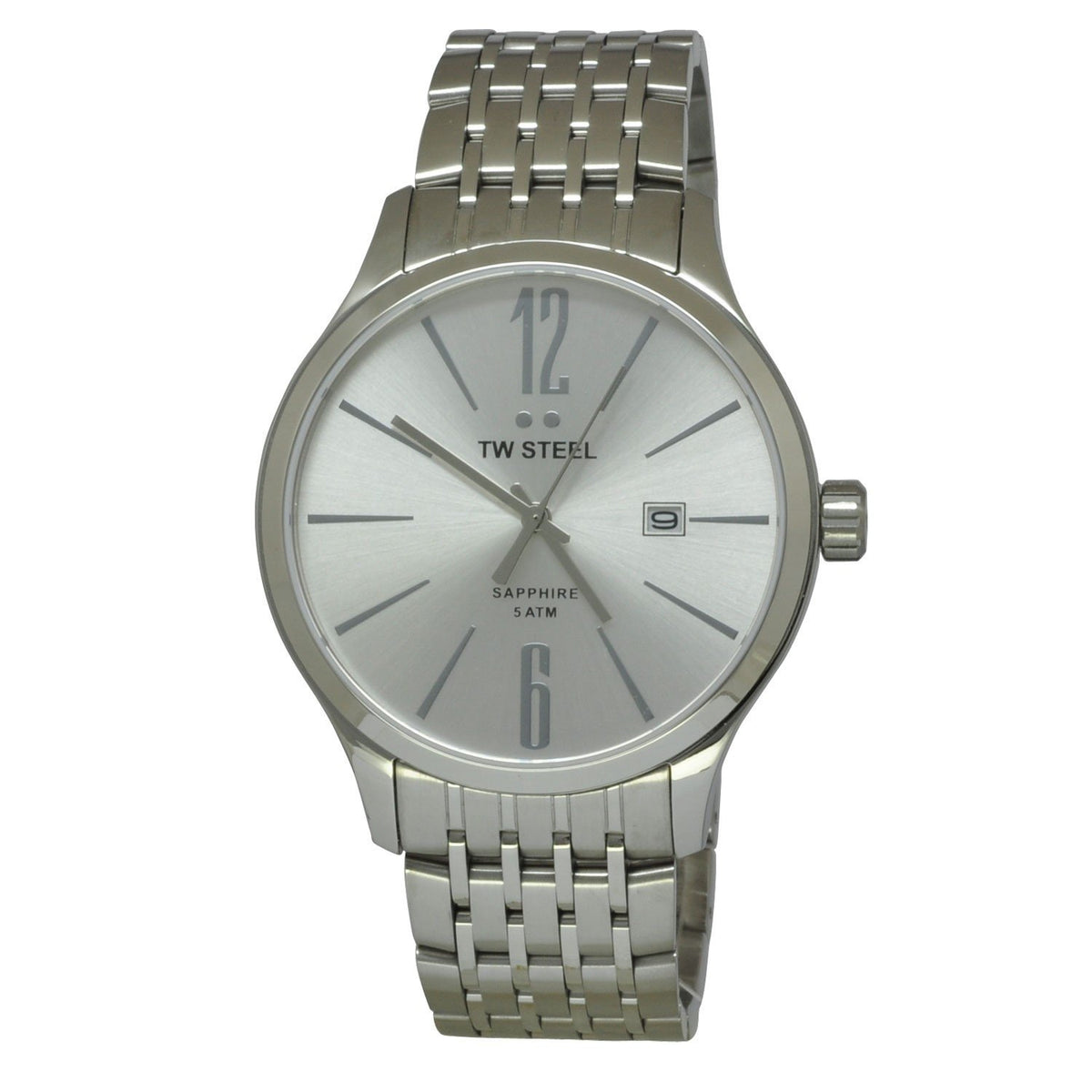 TW Steel Men&#39;s TW1307 Slim Line Stainless Steel Watch