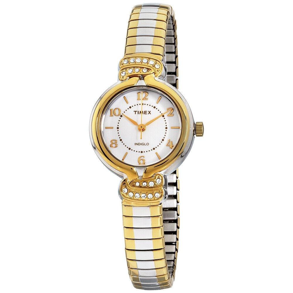 Timex Women's TW2P61200 Anna Avenue Two-Tone Stainless Steel Watch