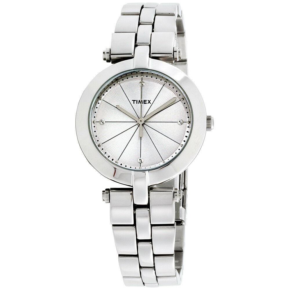 Timex Women&#39;s TW2P79100 Greenwich Stainless Steel Watch