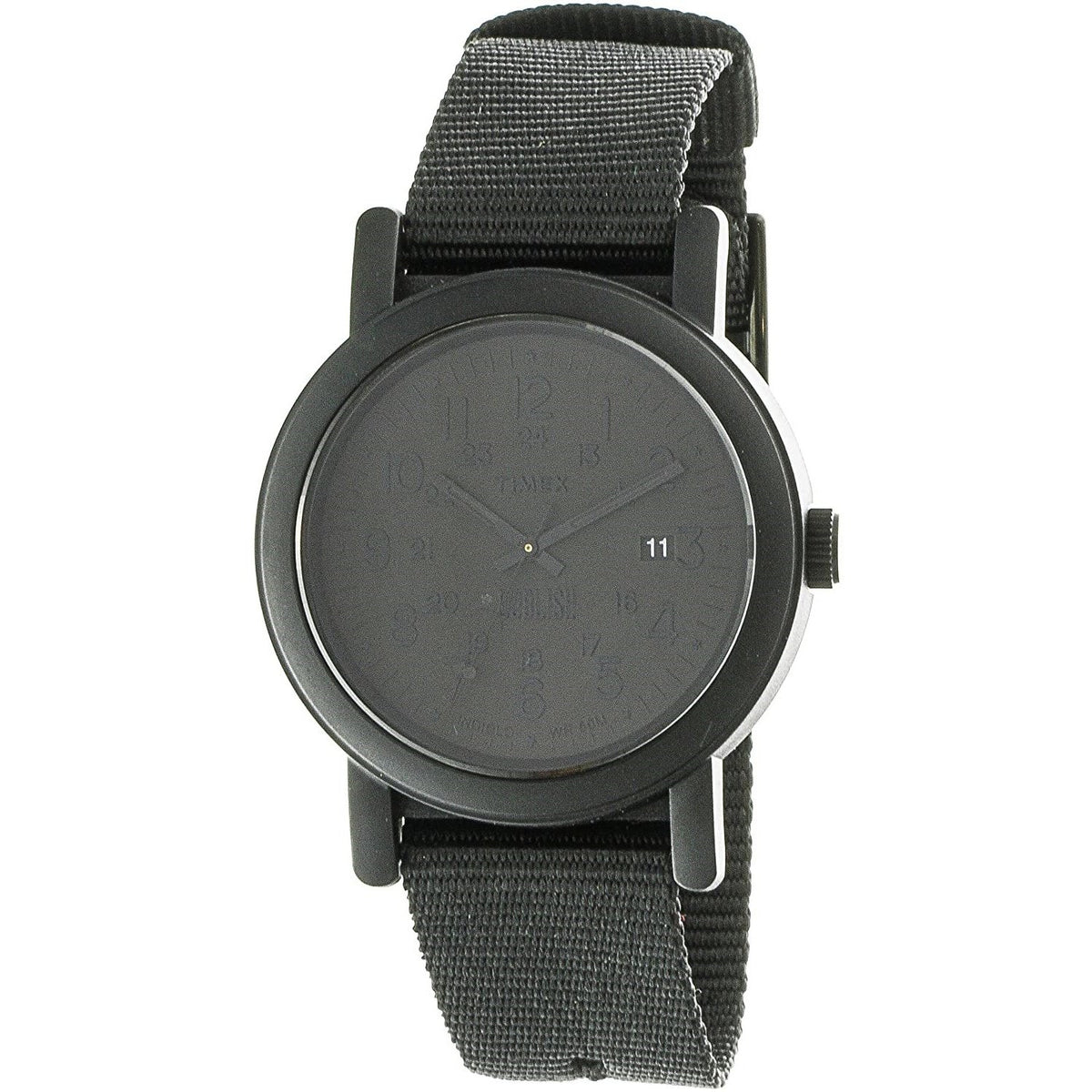 Timex Men's TW2P88100 Publish X Black Canvas Watch