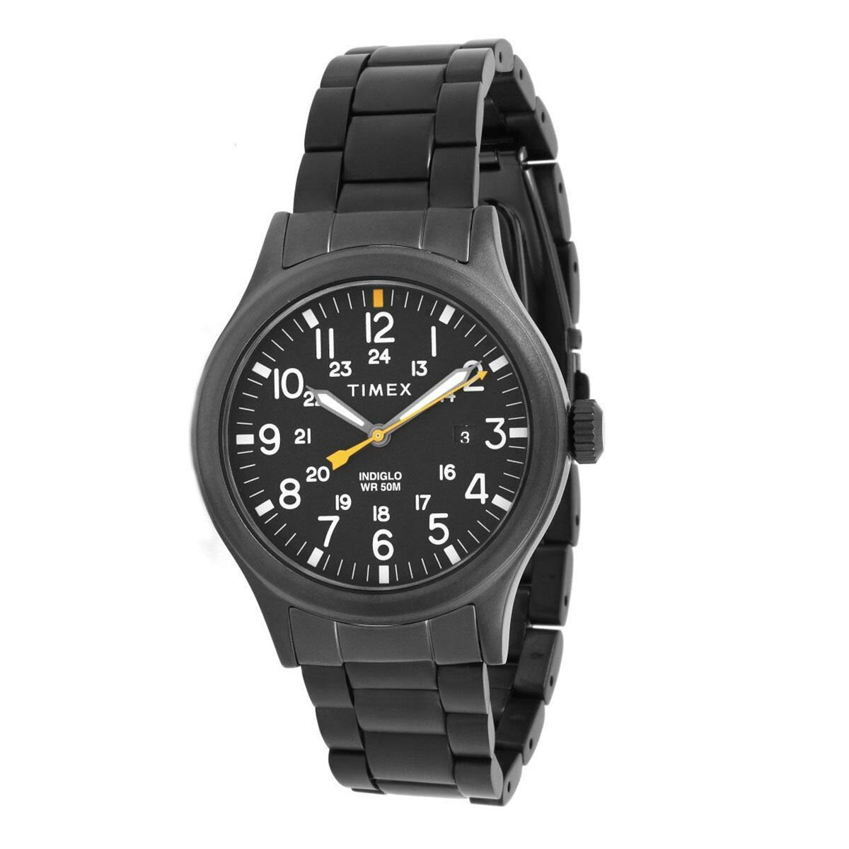 Timex Men&#39;s TW2R46800 Allied Gunmetal Stainless Steel Watch