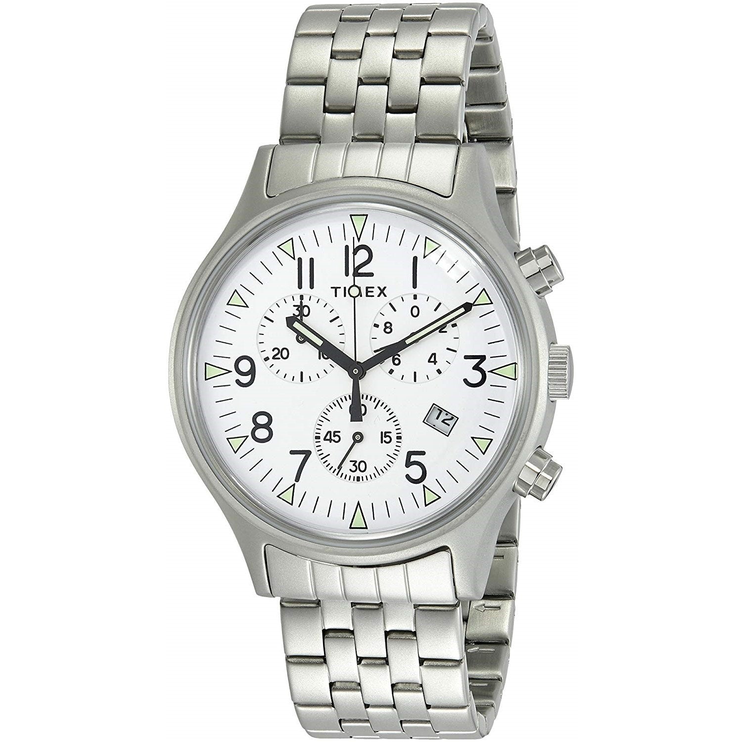 Timex Men s TW2R68900 MK1 Chronograph Stainless Steel Watch