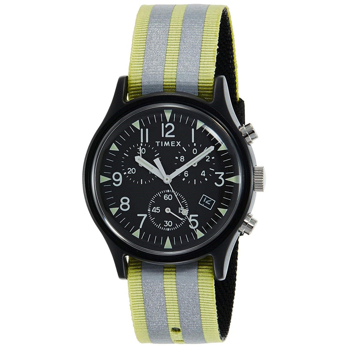 Timex Men&#39;s TW2R81400 MK1 Chronograph Two-Tone Nylon Watch