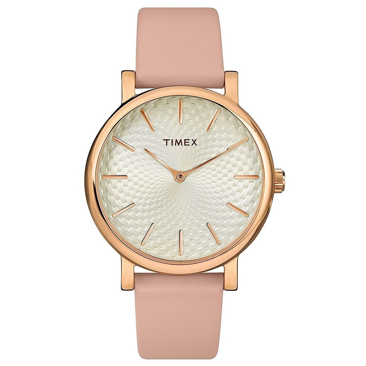 Timex Women's TW2R85200 Metropolitan Pink Leather Watch