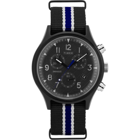 Timex Men's TW2T29700 MK1 Supernova Multicolored Fabric Watch
