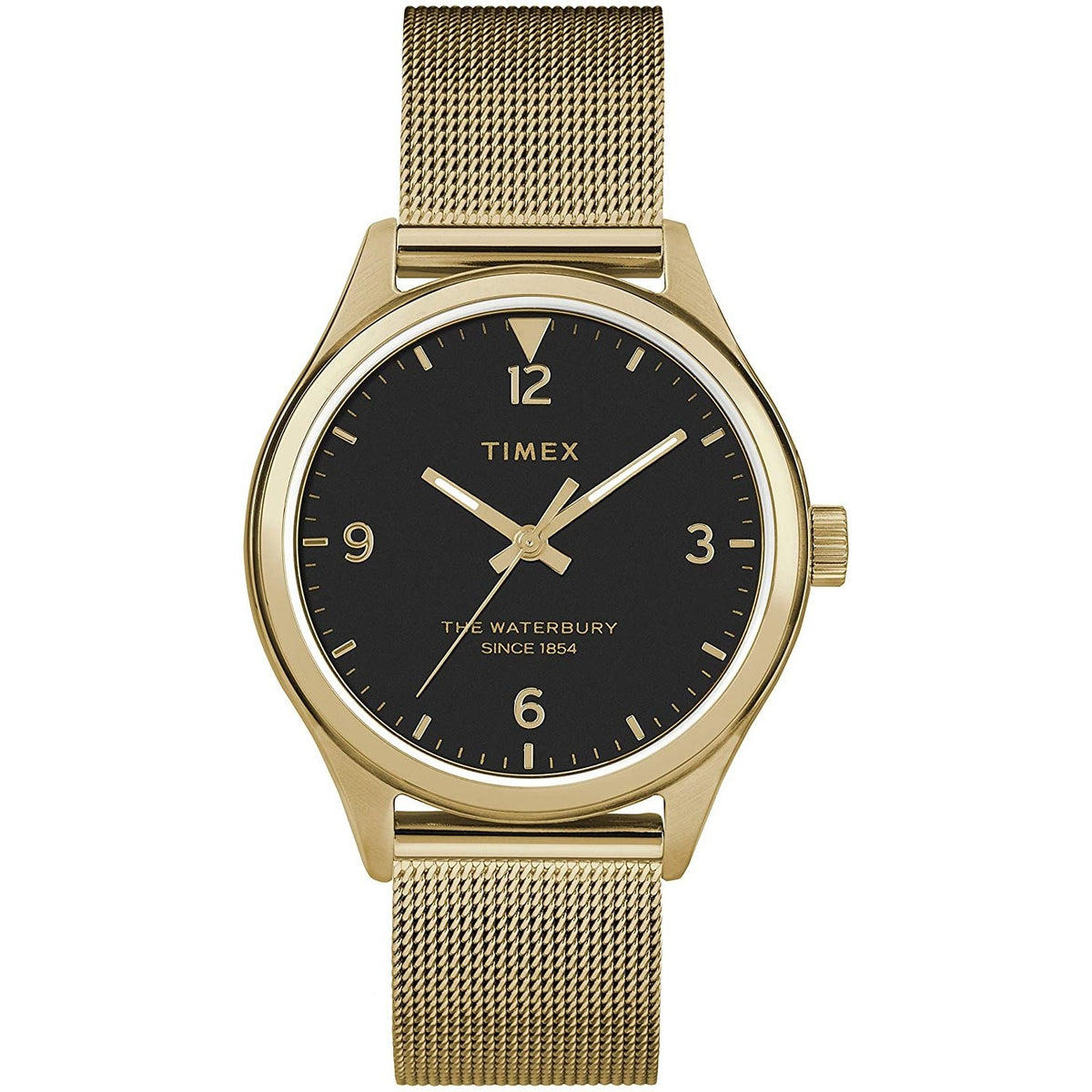 Timex Women&#39;s TW2T36400VQ Waterbury Gold-Tone Stainless Steel Watch