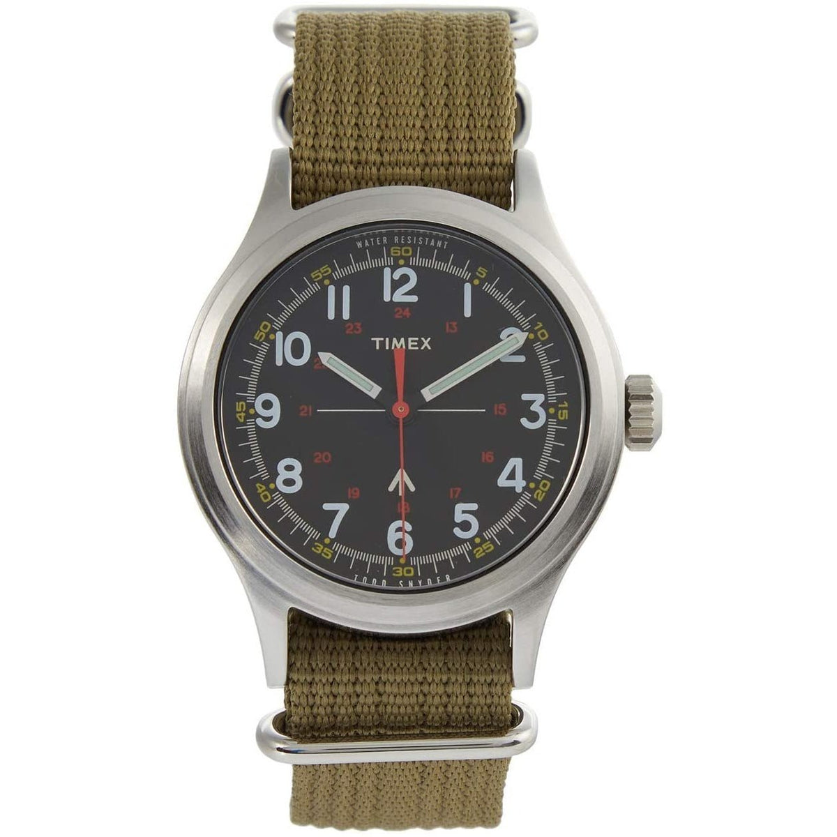 Timex Men&#39;s TW4B058007S Todd Snyder The Military Green Nylon Watch
