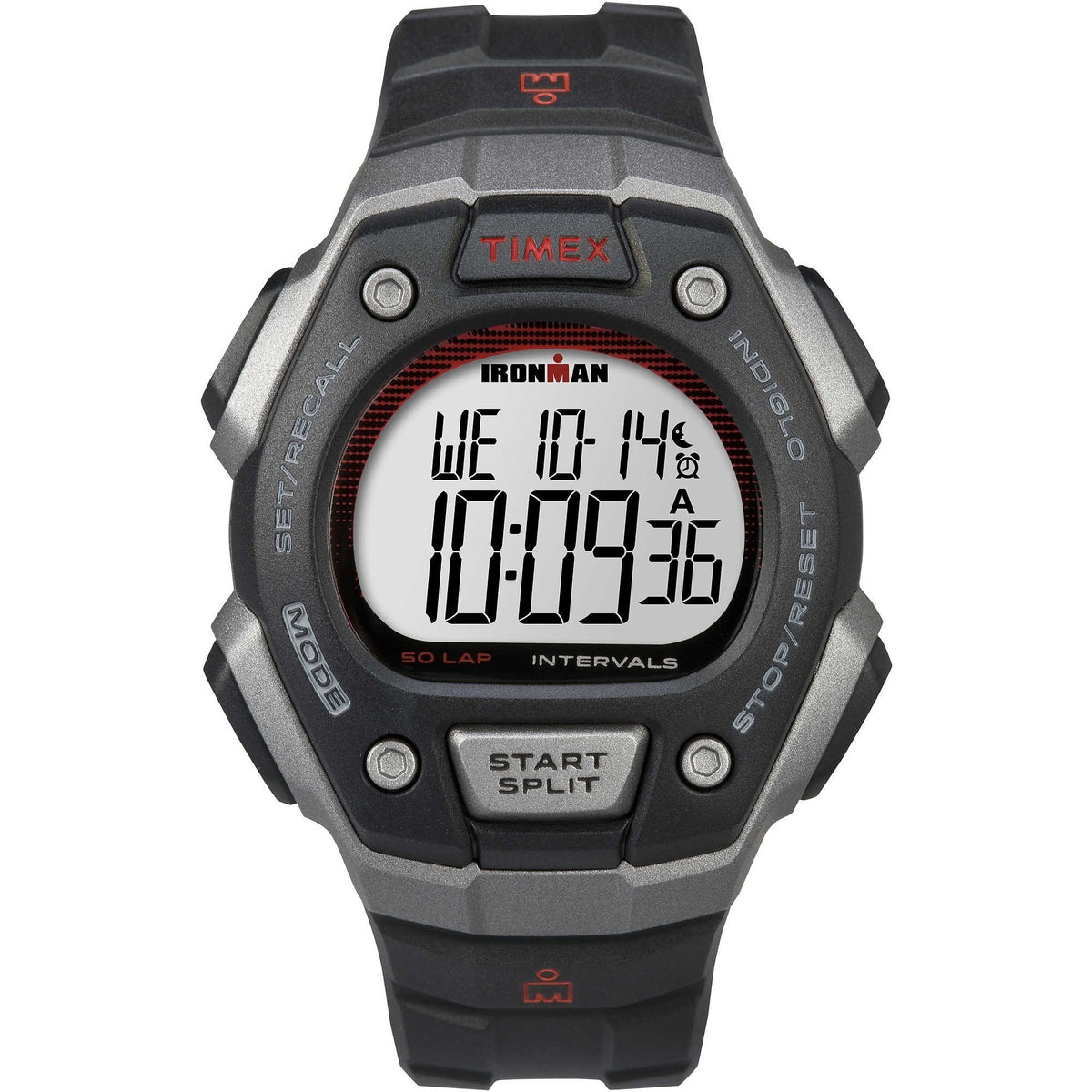 Timex Men&#39;s TW5K85900 Ironman Black Resin Watch